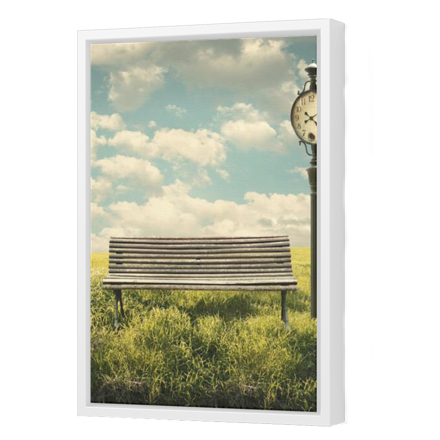 Thumbnail for Canvas - White Floating Frame