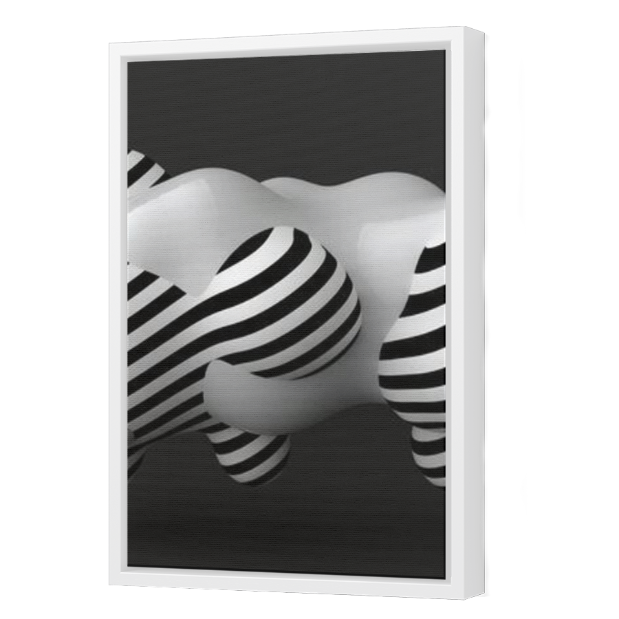 Thumbnail for Canvas - White Floating Frame