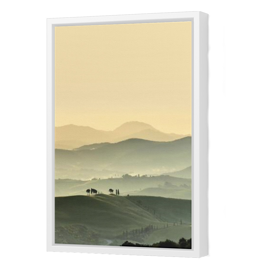 Thumbnail for Canvas - White Floating Frame