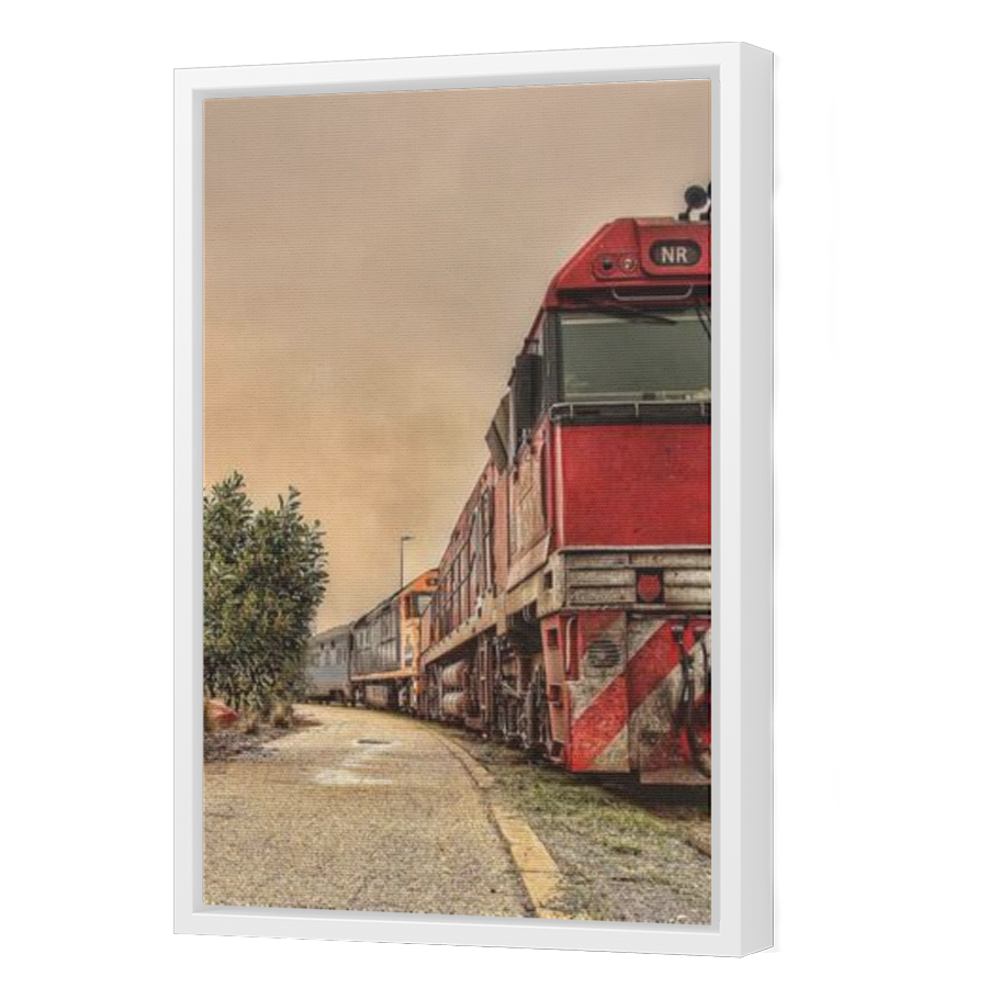 Thumbnail for Canvas - White Floating Frame