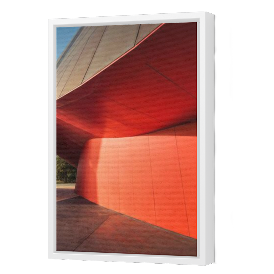 Thumbnail for Canvas - White Floating Frame