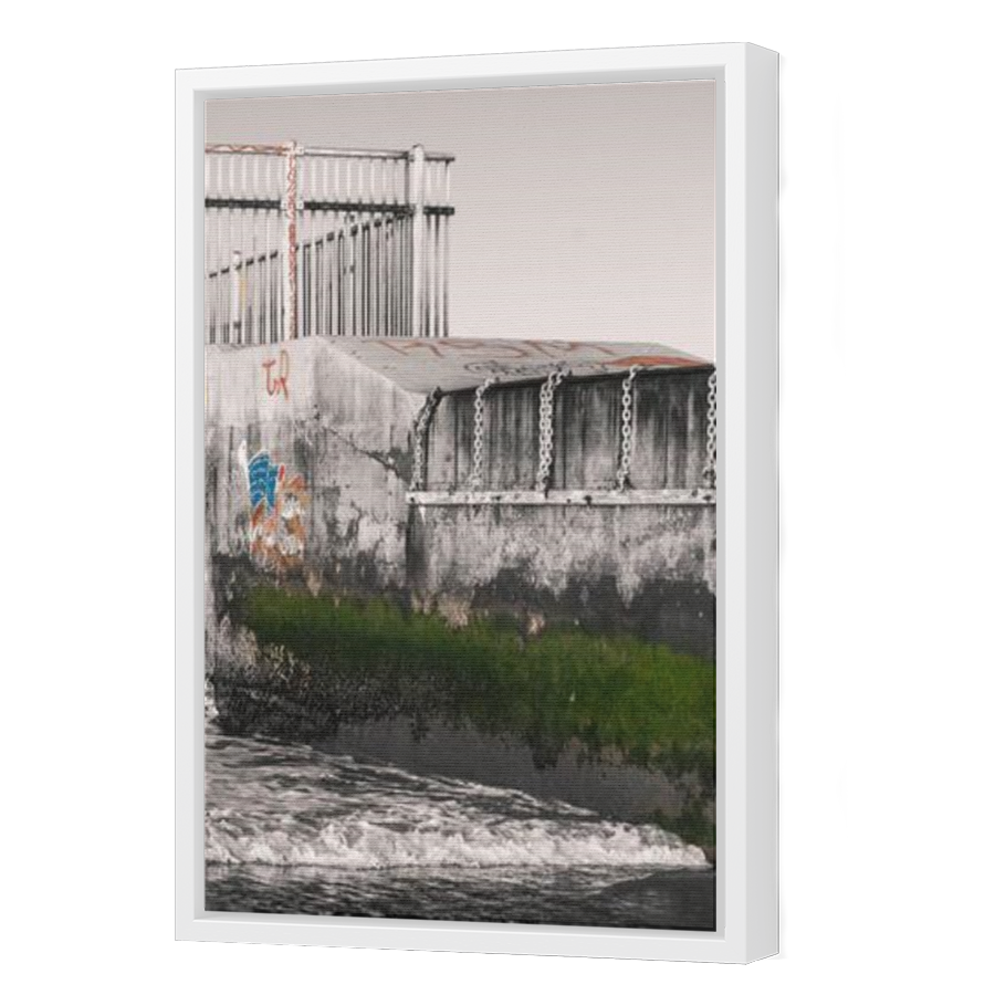 Thumbnail for Canvas - White Floating Frame
