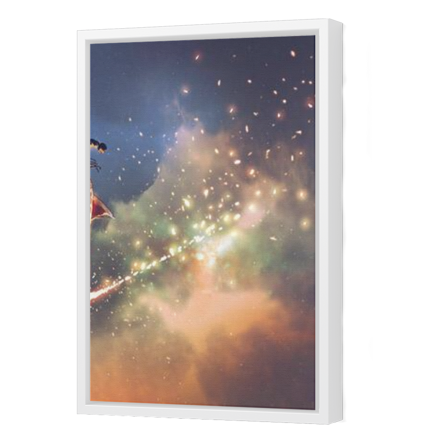 Thumbnail for Canvas - White Floating Frame