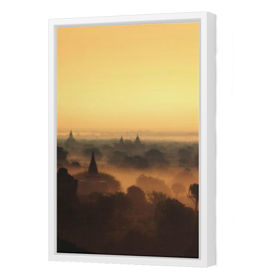 Thumbnail for Canvas - White Floating Frame