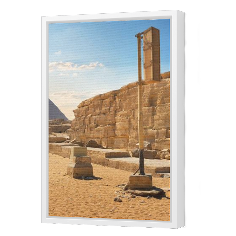 Thumbnail for Canvas - White Floating Frame