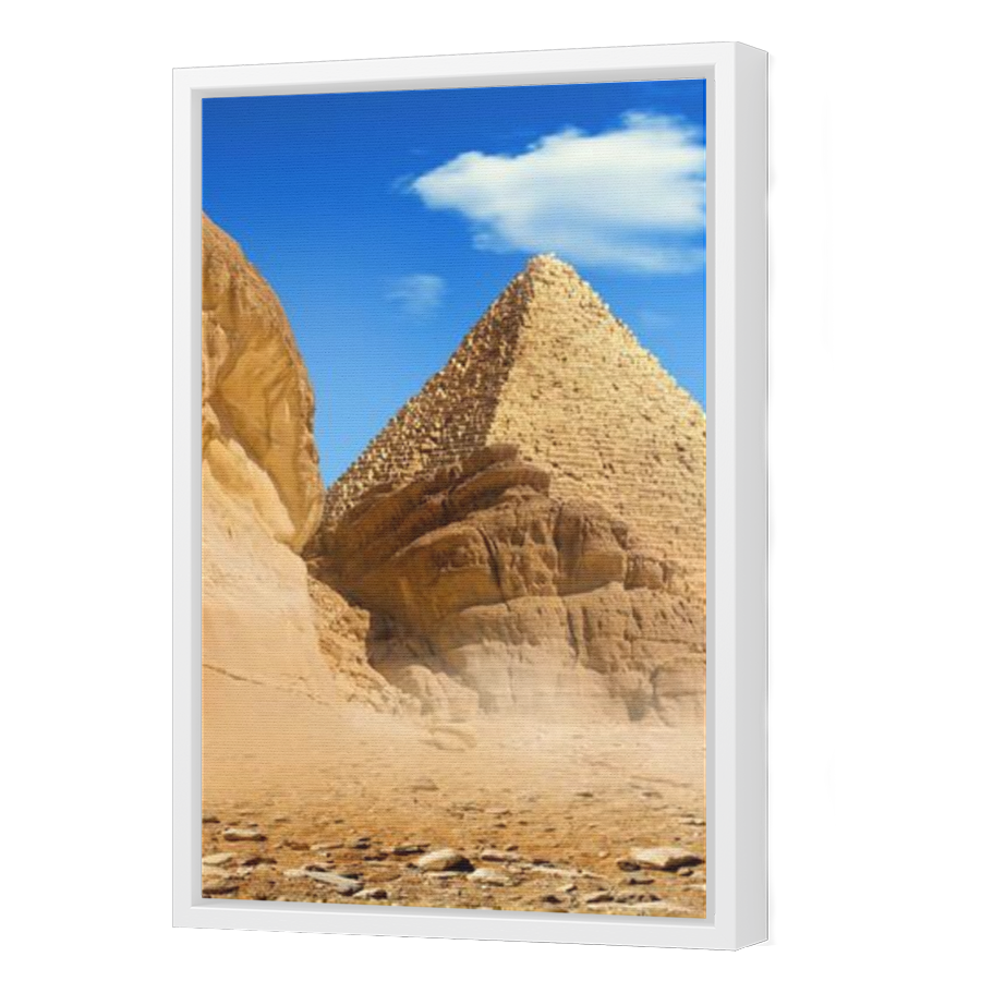 Thumbnail for Canvas - White Floating Frame