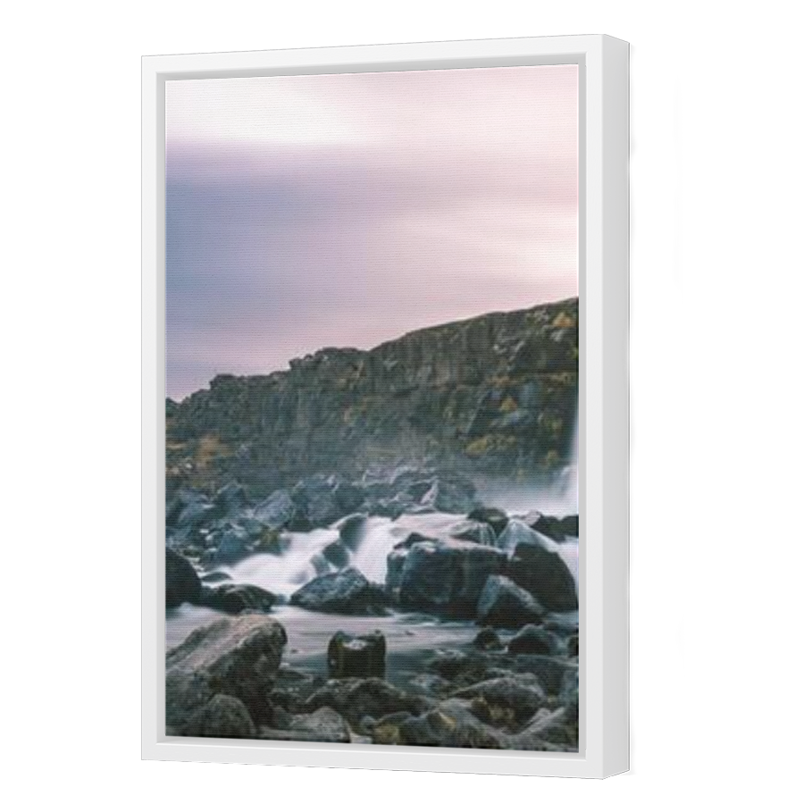 Thumbnail for Canvas - White Floating Frame