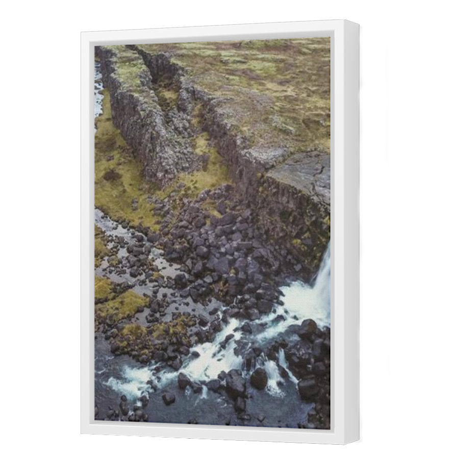 Thumbnail for Canvas - White Floating Frame