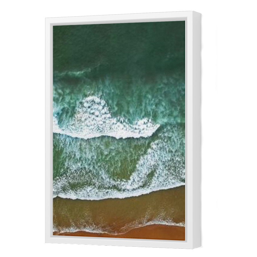 Thumbnail for Canvas - White Floating Frame