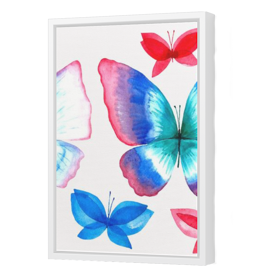 Thumbnail for Canvas - White Floating Frame