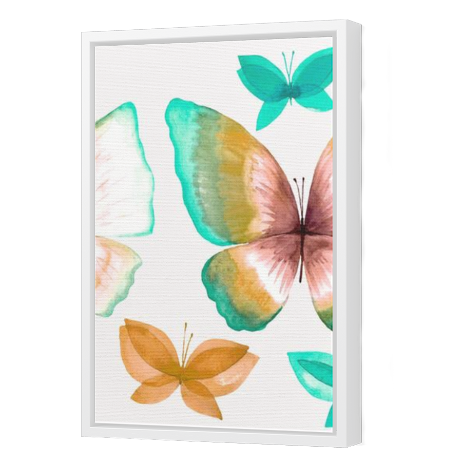Thumbnail for Canvas - White Floating Frame