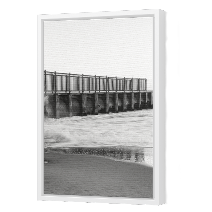 Thumbnail for Canvas - White Floating Frame