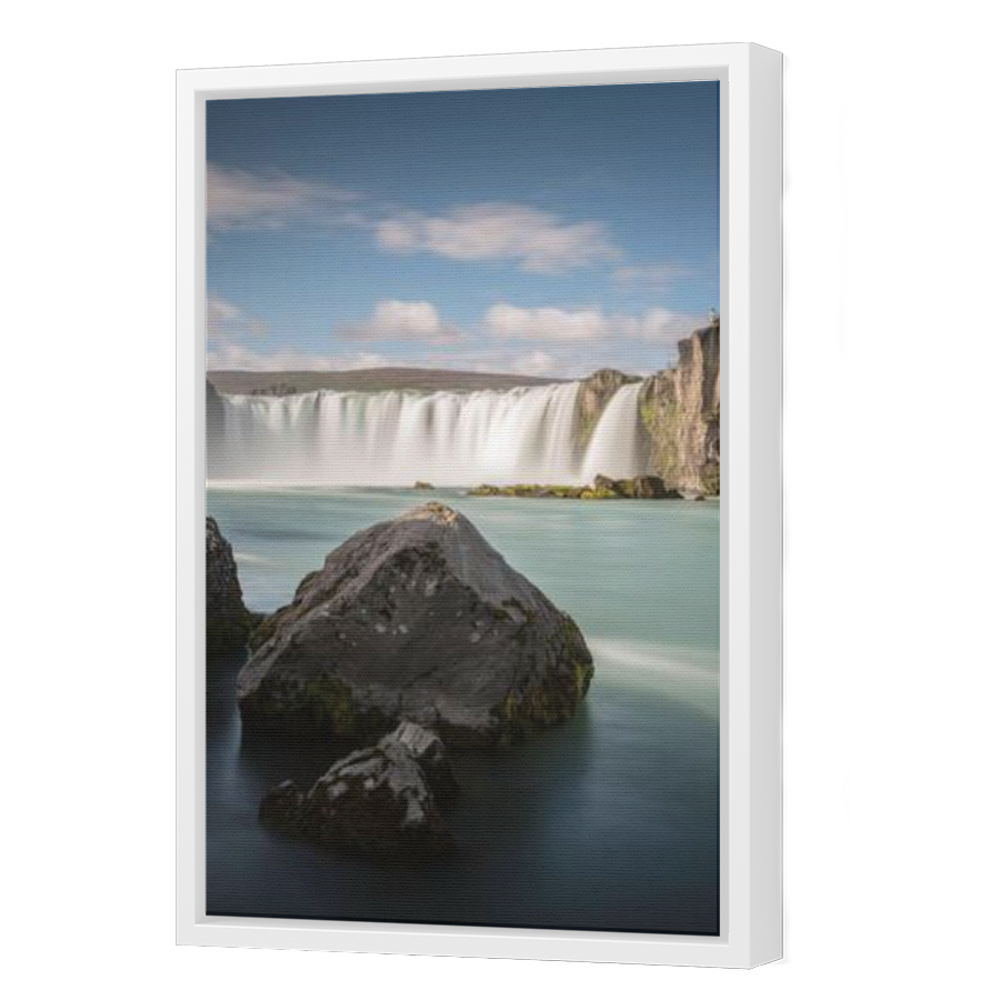 Thumbnail for Canvas - White Floating Frame