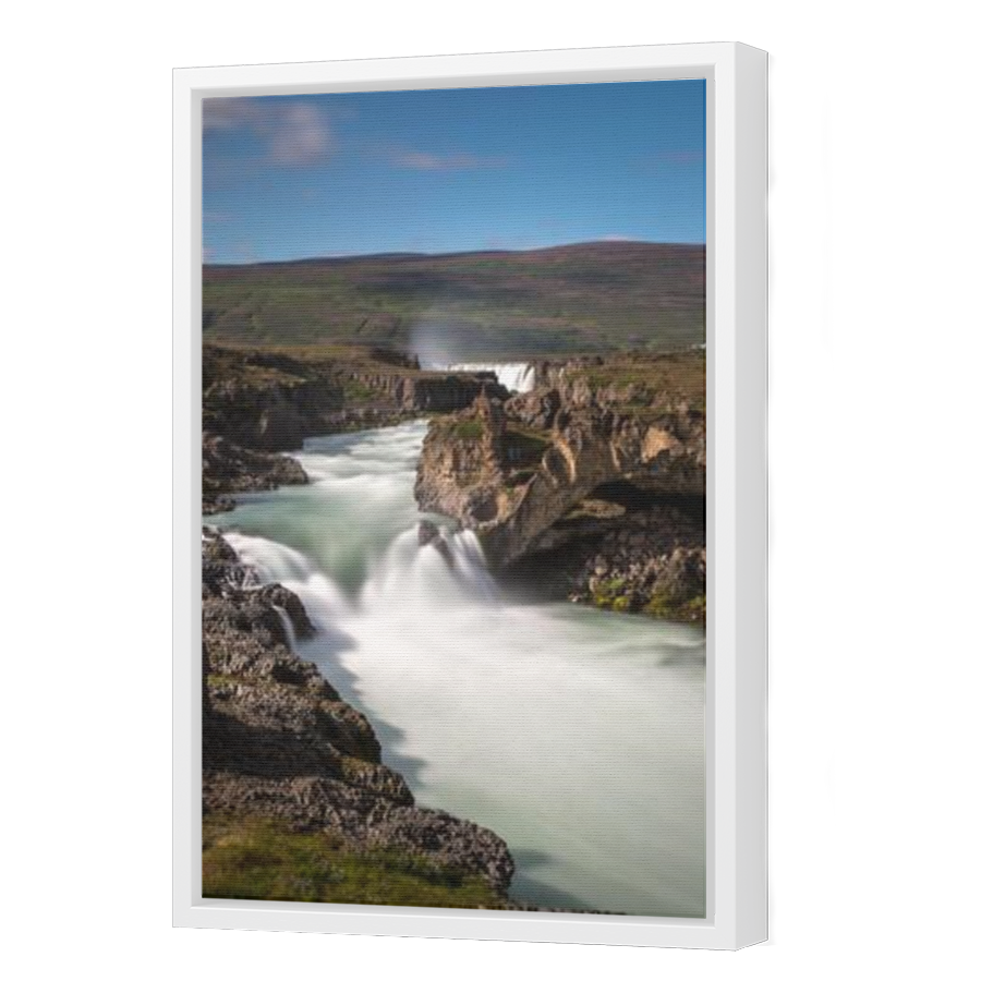 Thumbnail for Canvas - White Floating Frame