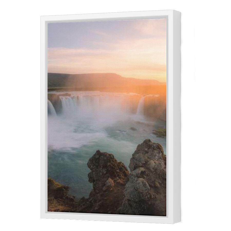 Thumbnail for Canvas - White Floating Frame