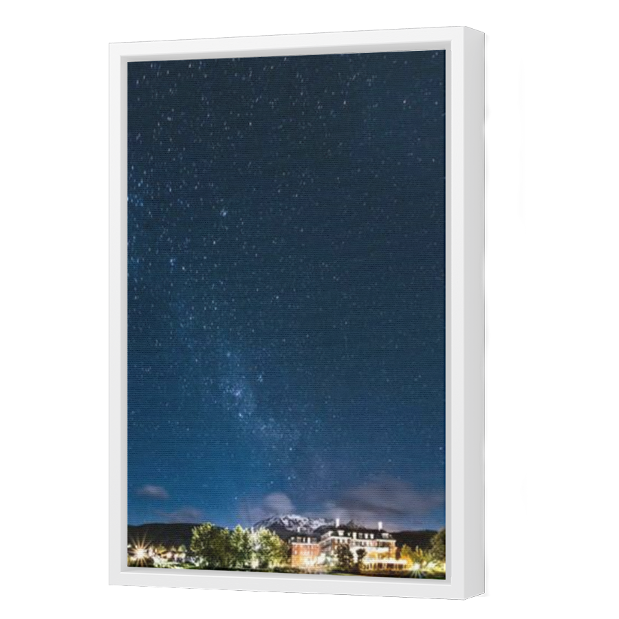 Thumbnail for Canvas - White Floating Frame