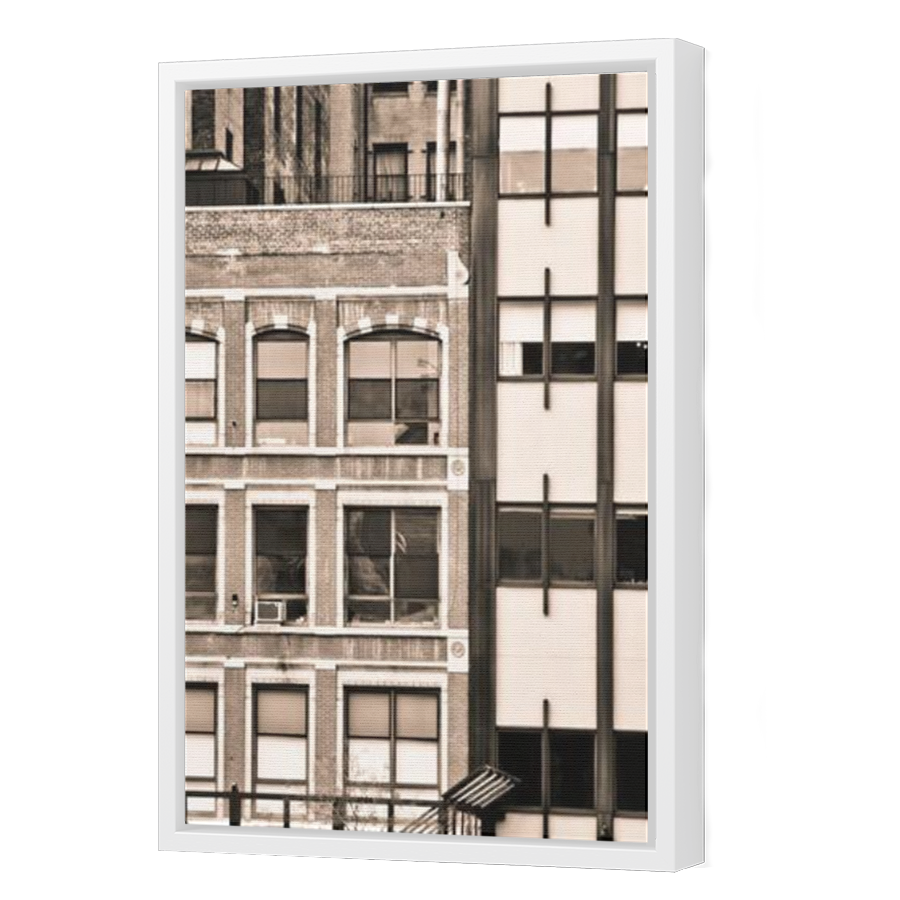 Thumbnail for Canvas - White Floating Frame
