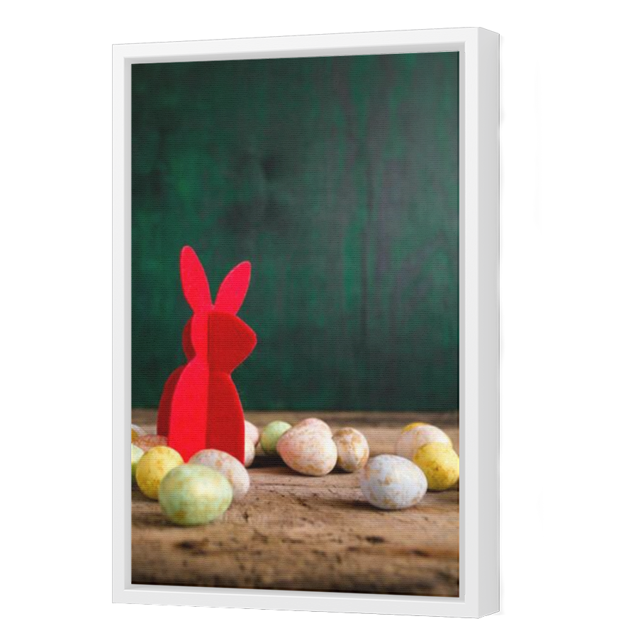 Thumbnail for Canvas - White Floating Frame