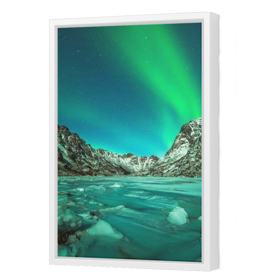 Thumbnail for Canvas - White Floating Frame
