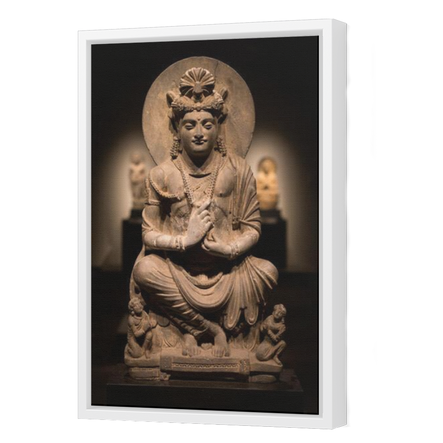 Thumbnail for Canvas - White Floating Frame