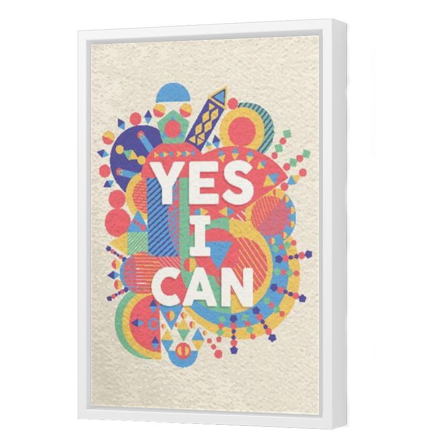 Thumbnail for Canvas - White Floating Frame