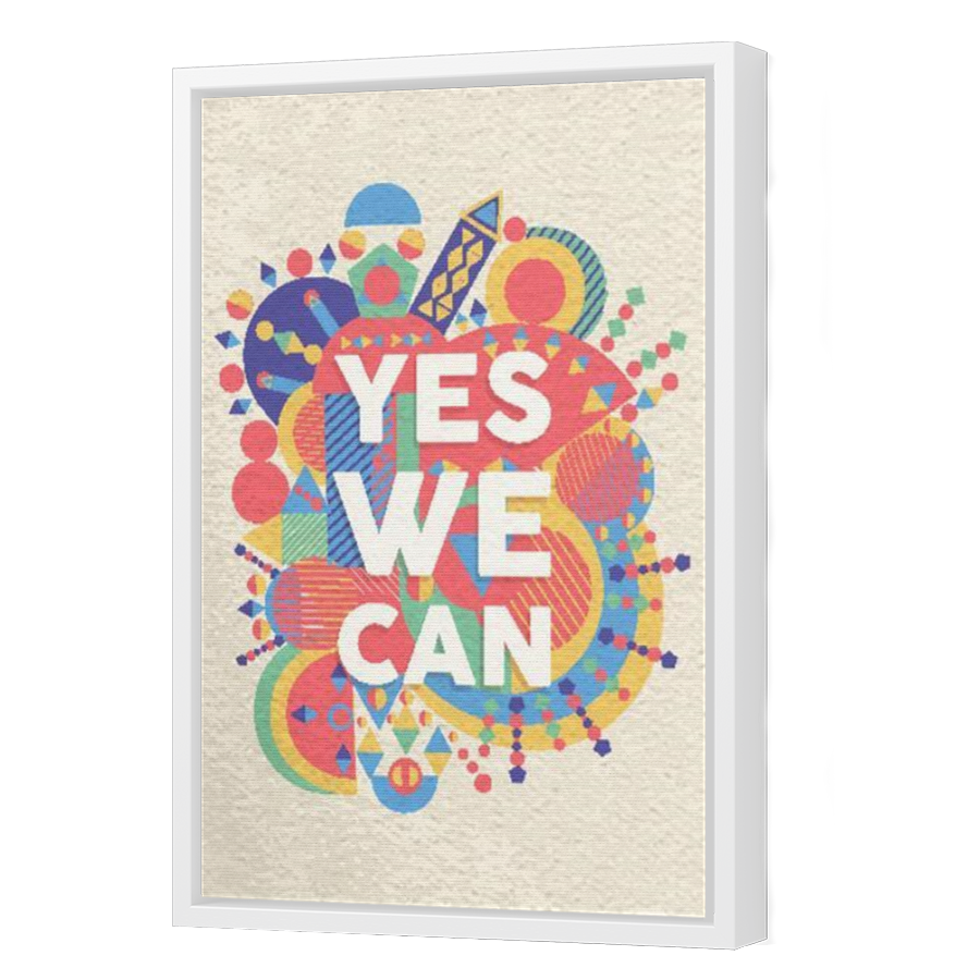Thumbnail for Canvas - White Floating Frame