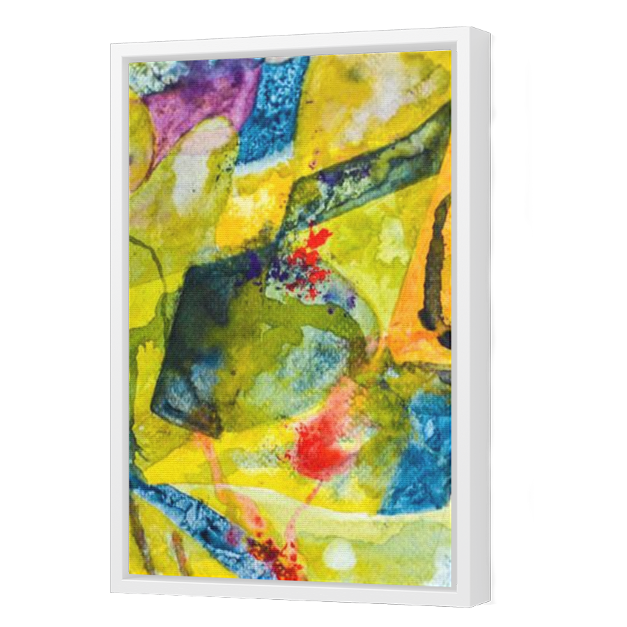 Thumbnail for Canvas - White Floating Frame