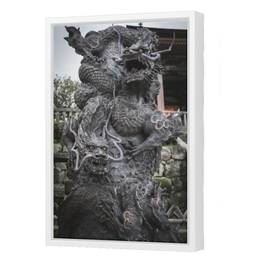 Thumbnail for Canvas - White Floating Frame