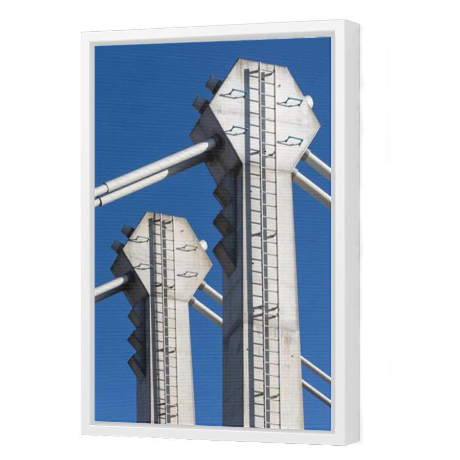 Thumbnail for Canvas - White Floating Frame