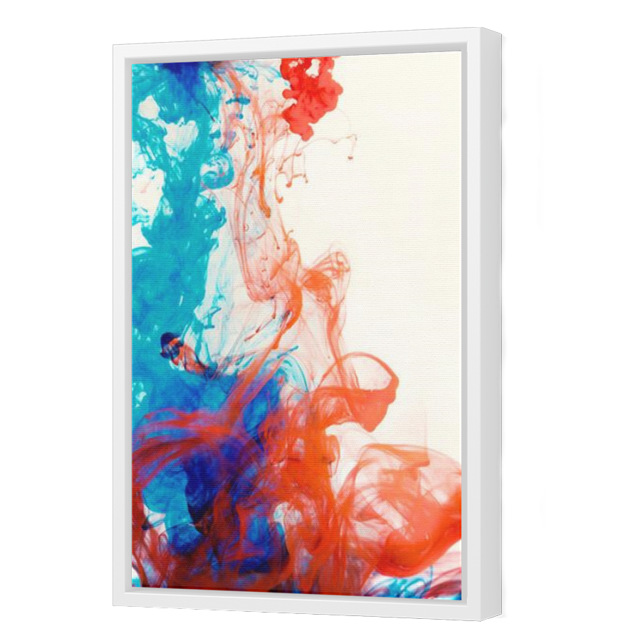 Thumbnail for Canvas - White Floating Frame