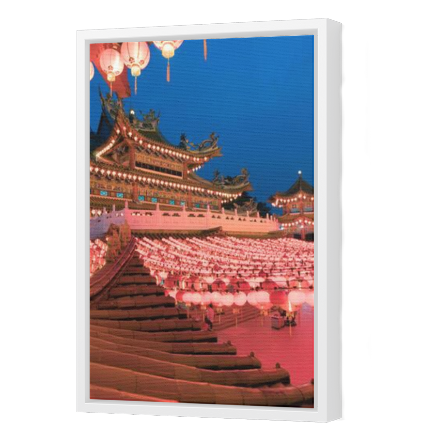 Thumbnail for Canvas - White Floating Frame