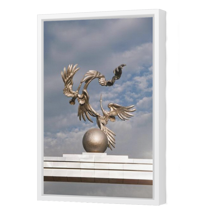 Thumbnail for Canvas - White Floating Frame