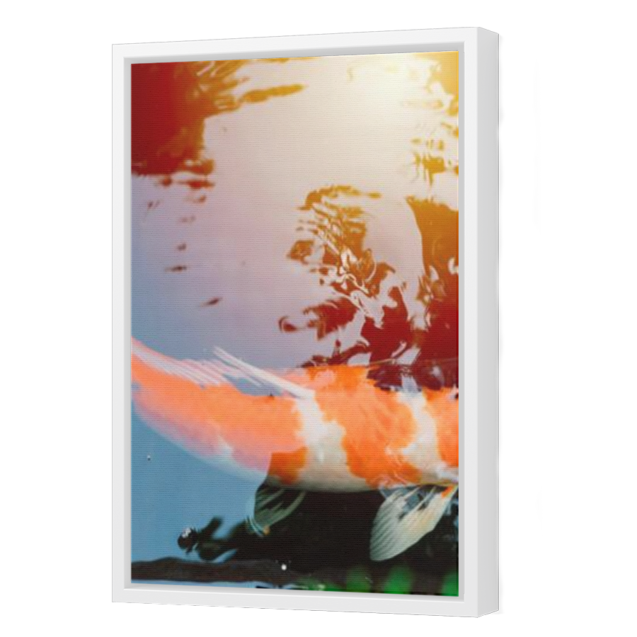 Thumbnail for Canvas - White Floating Frame