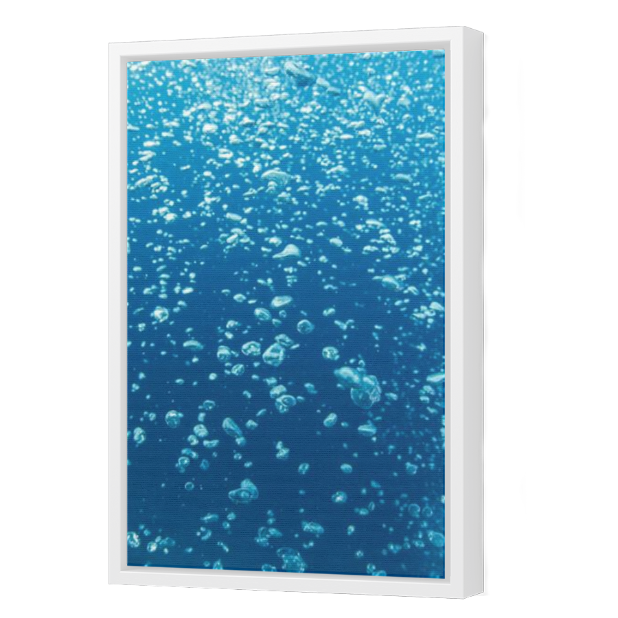 Thumbnail for Canvas - White Floating Frame