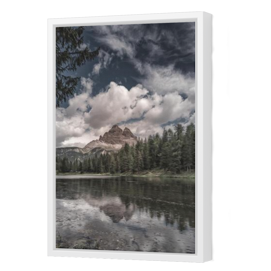 Thumbnail for Canvas - White Floating Frame