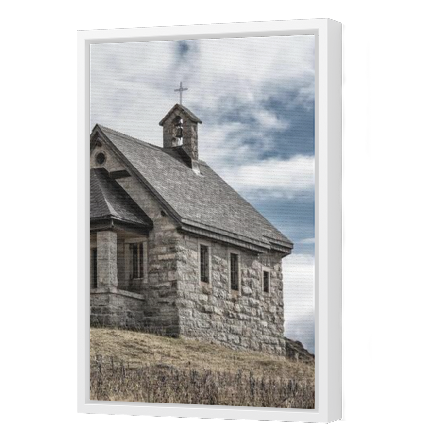 Thumbnail for Canvas - White Floating Frame