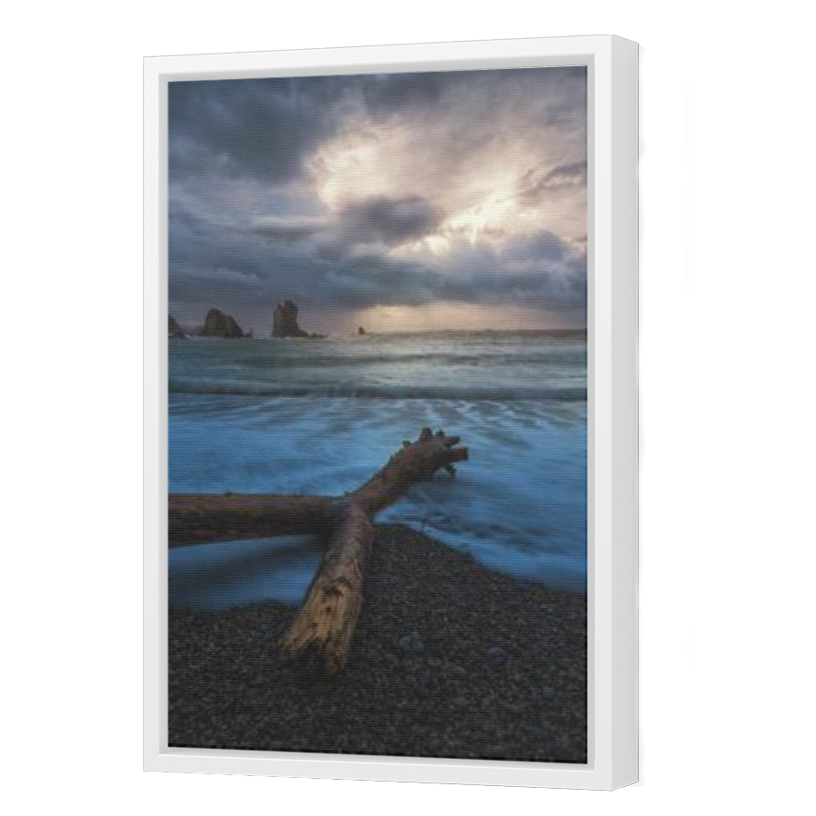 Thumbnail for Canvas - White Floating Frame