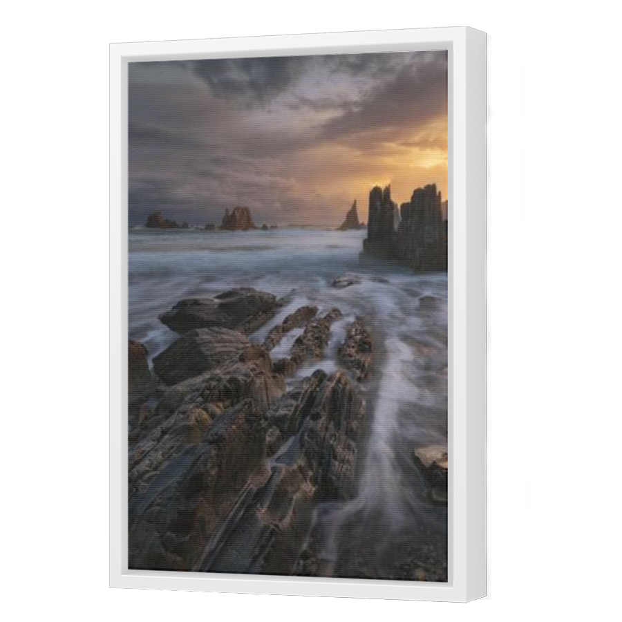 Thumbnail for Canvas - White Floating Frame