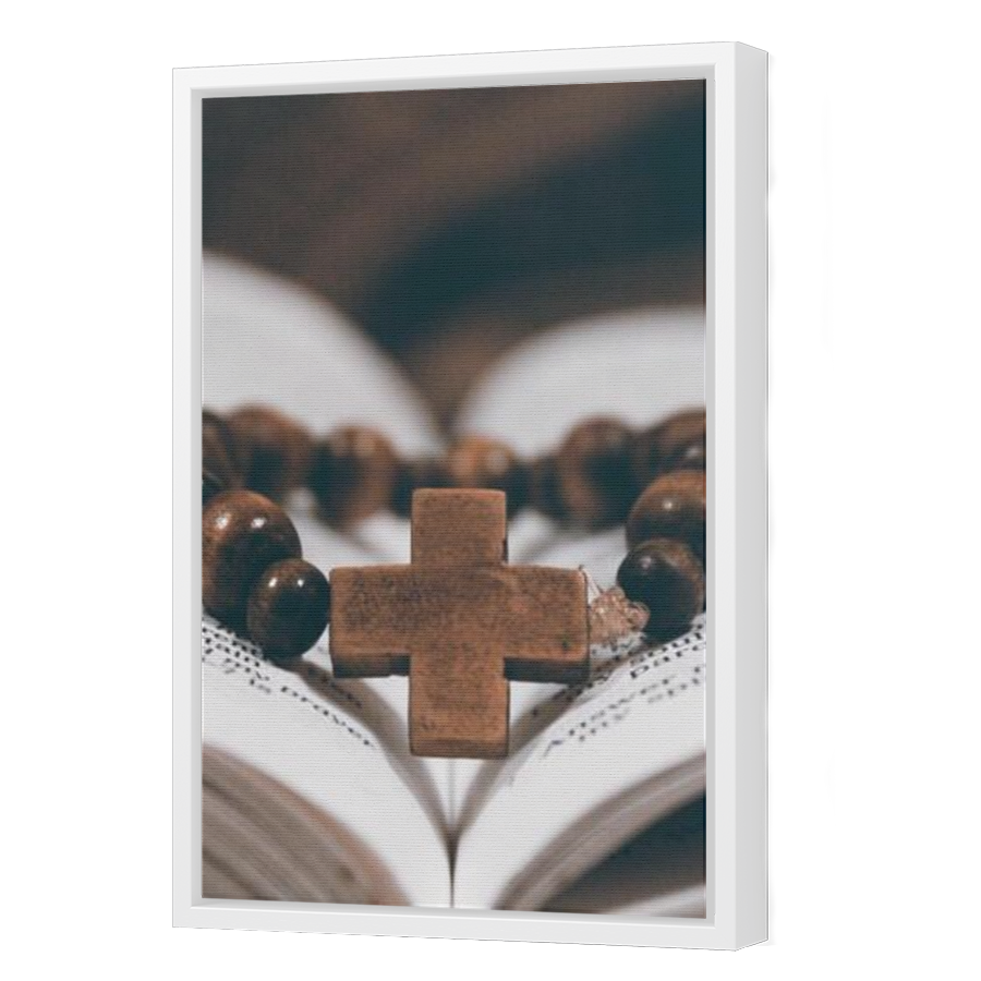 Thumbnail for Canvas - White Floating Frame