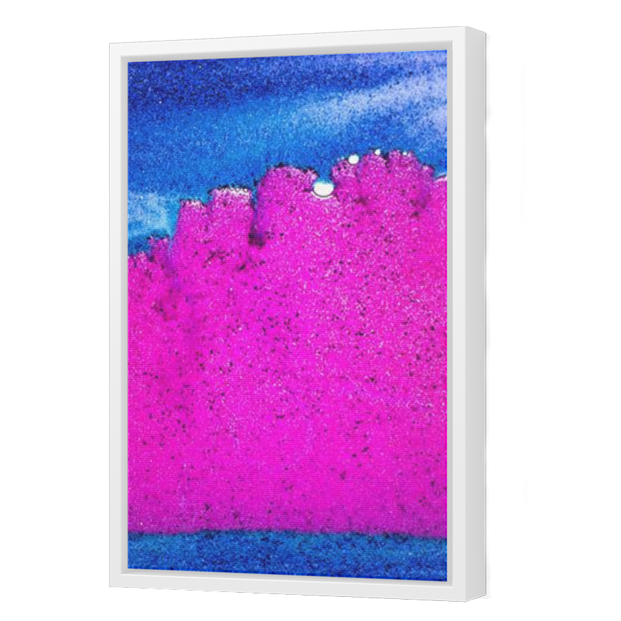 Thumbnail for Canvas - White Floating Frame