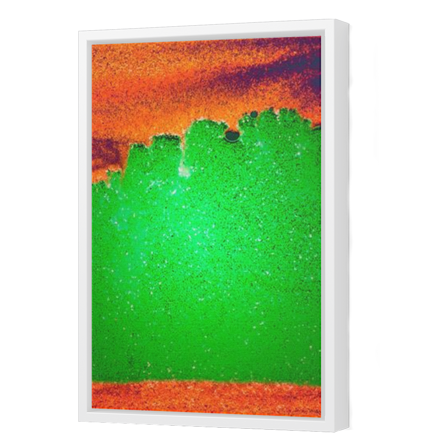 Thumbnail for Canvas - White Floating Frame