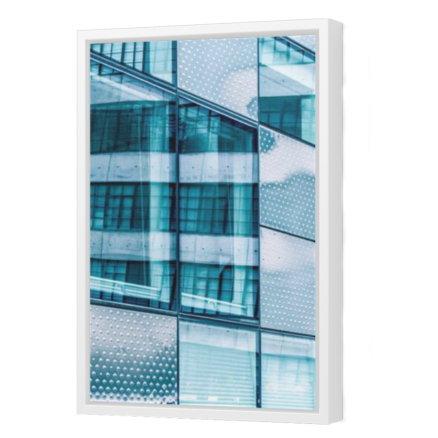 Thumbnail for Canvas - White Floating Frame