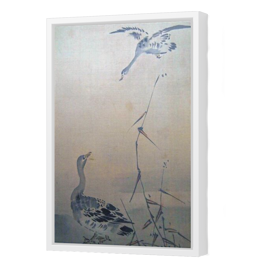 Thumbnail for Canvas - White Floating Frame