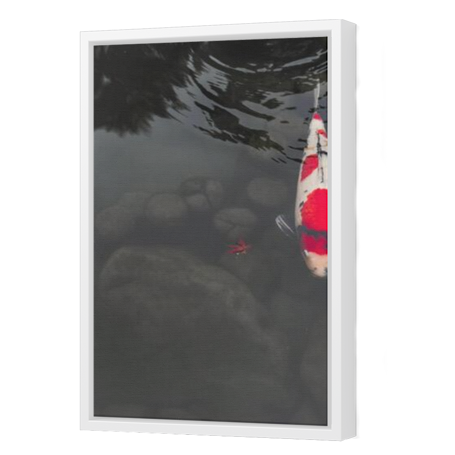 Thumbnail for Canvas - White Floating Frame