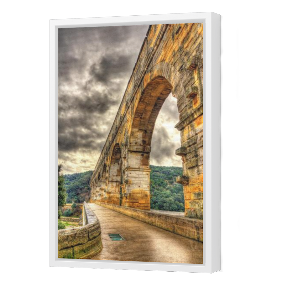 Thumbnail for Canvas - White Floating Frame