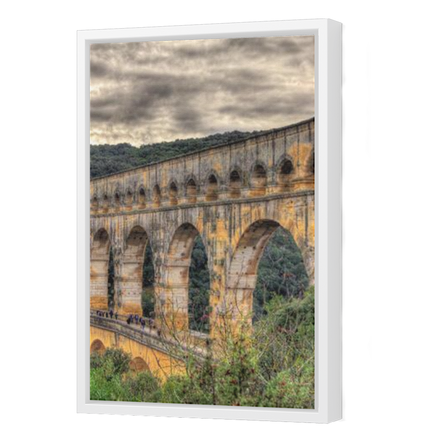 Thumbnail for Canvas - White Floating Frame