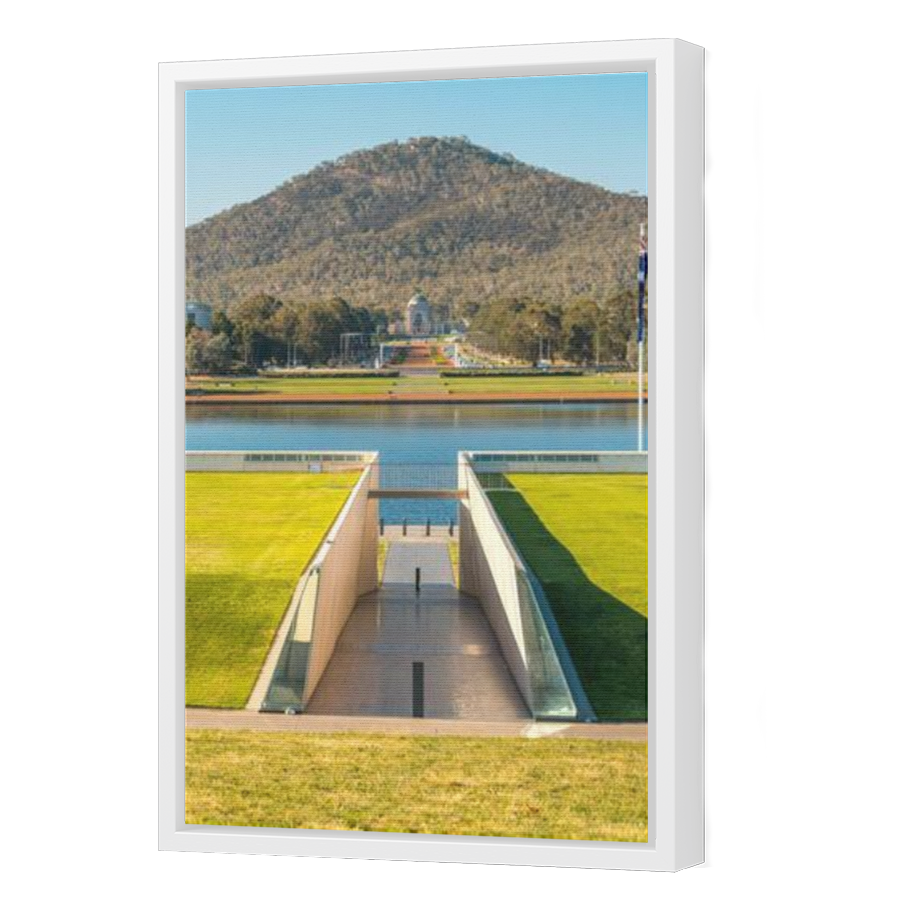 Thumbnail for Canvas - White Floating Frame