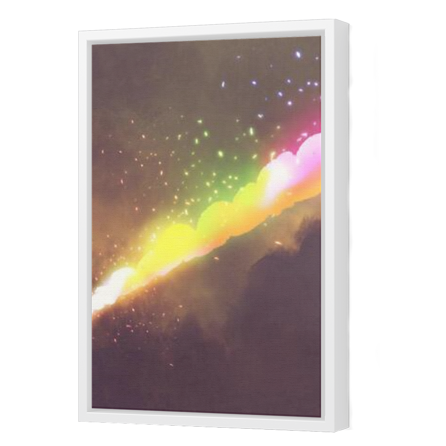 Thumbnail for Canvas - White Floating Frame