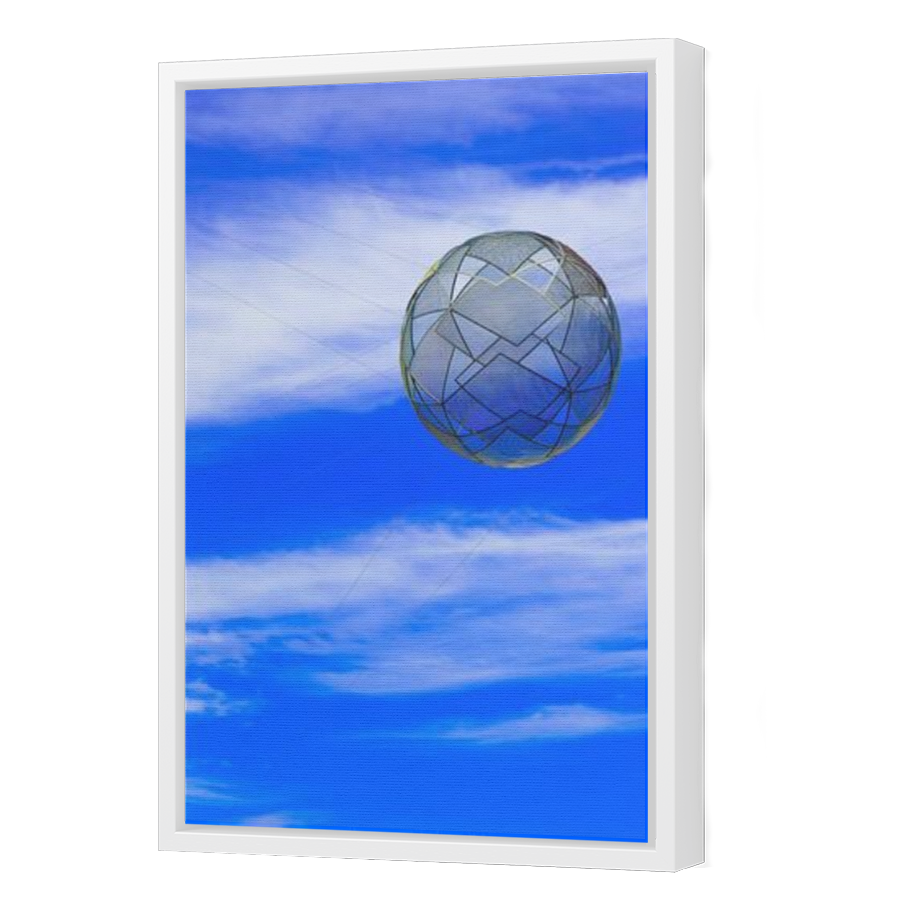 Thumbnail for Canvas - White Floating Frame