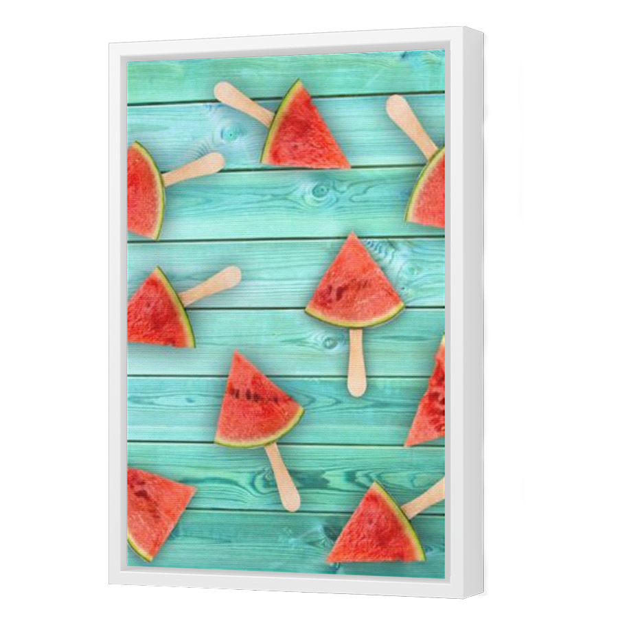 Thumbnail for Canvas - White Floating Frame